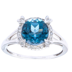 "London's Blue" Ring-B15235 "London's Blue" Ring-B15235