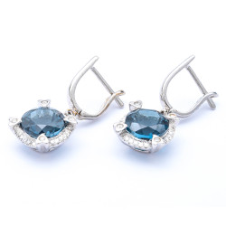 "London's Blue" Earrings "London's Blue" Earrings