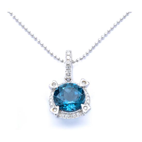 "London's Blue" Pendant