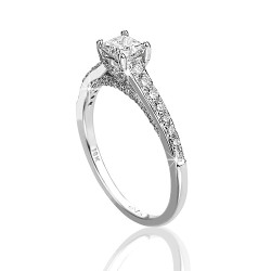 Princess Micro Engagement Ring - B08892 Princess Micro Engagement Ring - B08892