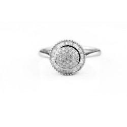 Flower Micro-Pave Ring