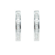 Channel Hoop Earring