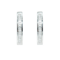 Channel Hoop Earring Channel Hoop Earring