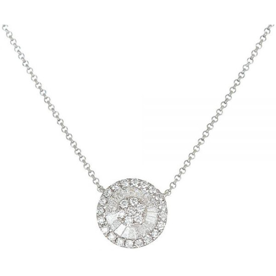 Midnight Flash diamond necklace
