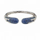 Sapphire Diamond Bangle