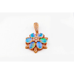 Rose-Opal Flower Rose-Opal Flower
