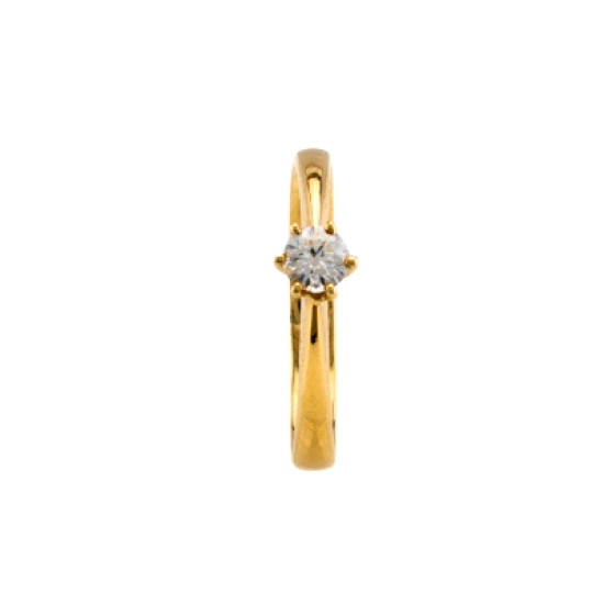 6 Prongs Solitaire  Diamond Ring 