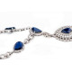 Sapphire Drops Necklace