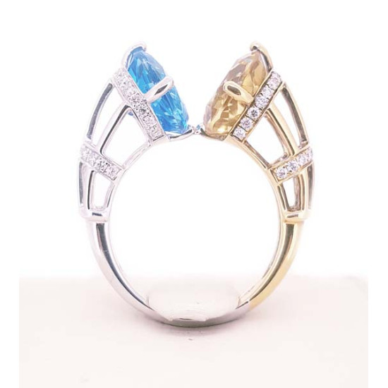 Combination Diamond Ring - B12129 Combination Diamond Ring - B12129