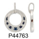 Full Moon Sapphire Pendant-B12335