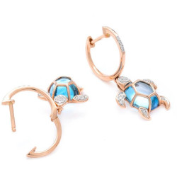 Diving Deep Turtle Earrings Diving Deep Turtle Earrings