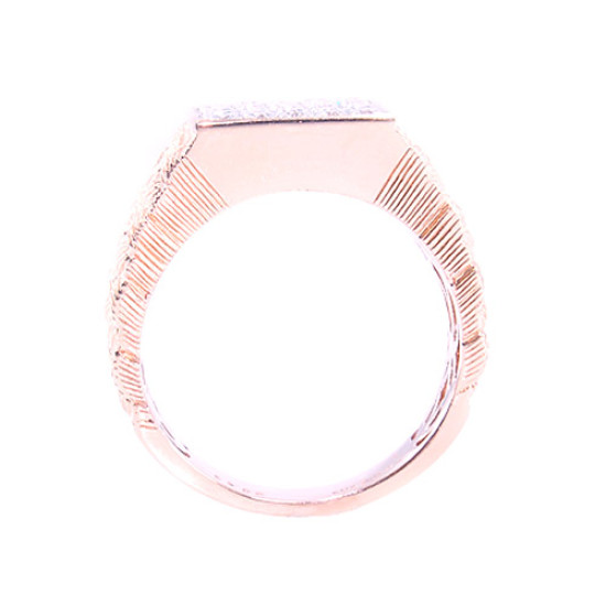 Rose Gold Cob-Web Ring (B12483)