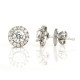 Round Cluster Earrings - B13368