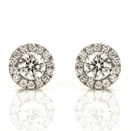 Round Cluster Earrings - B13368