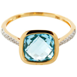 "Paradise in Blue" Diamond Ring "Paradise in Blue" Diamond Ring