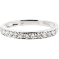 White Gold Diamond Wedding Band