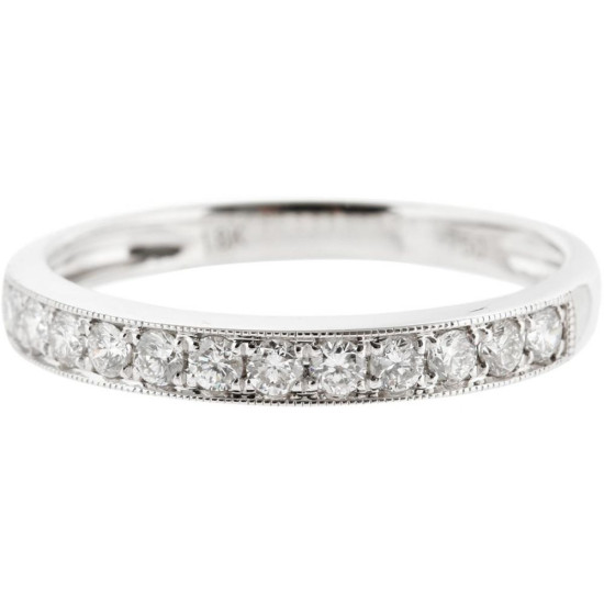 White Gold Diamond Wedding Band