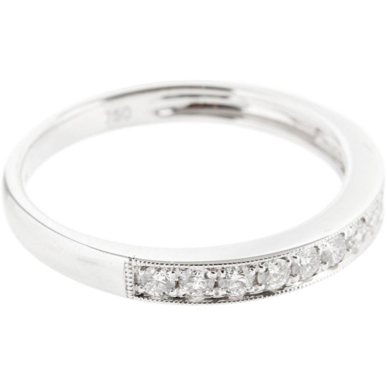 White Gold Diamond Wedding Band