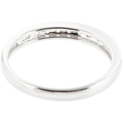 White Gold Diamond Wedding Band White Gold Diamond Wedding Band