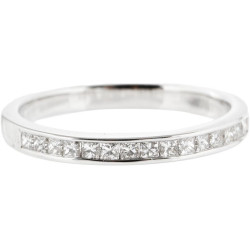 Half Eternity Diamond Wedding/Anniversary Ring Half Eternity Diamond Wedding/Anniversary Ring