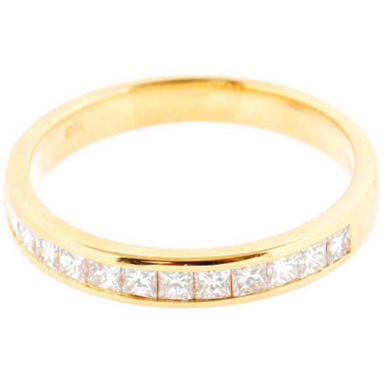 Yellow Gold Diamond Wedding & anniversary band