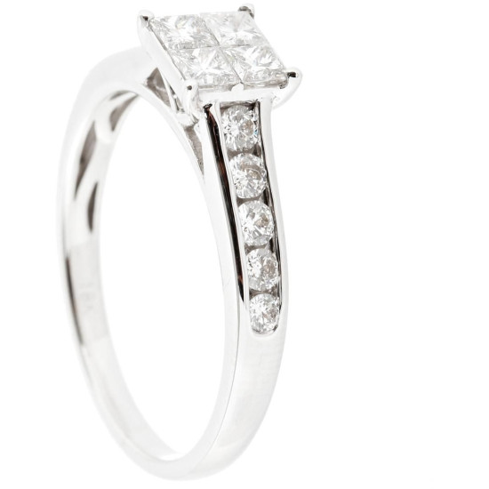 Princess Cut Diamond Ring