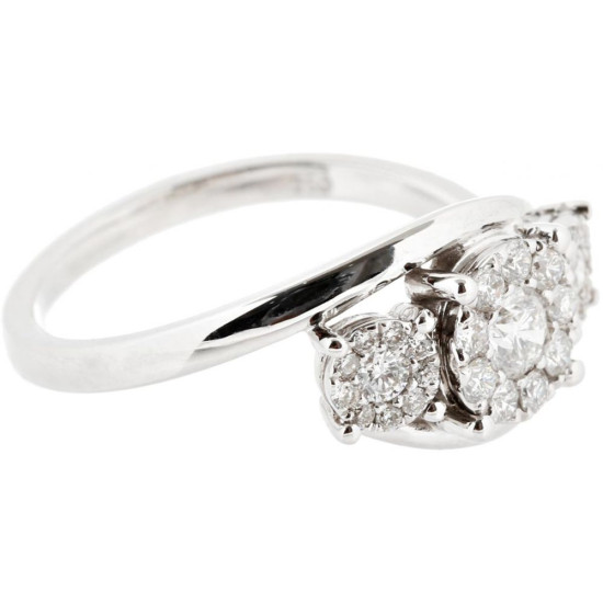 Threesome Diamond Ring-B13681 Threesome Diamond Ring-B13681