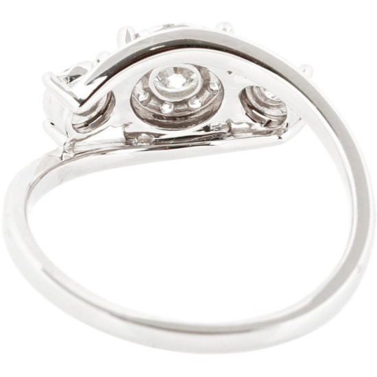 Threesome Diamond Ring-B13681