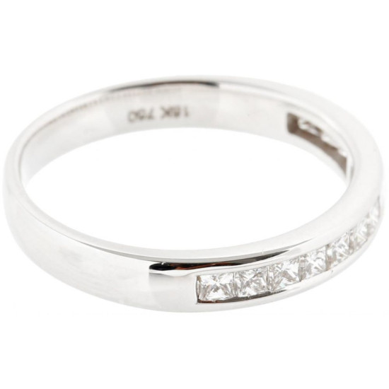 Princess cut Wedding and anniversary band