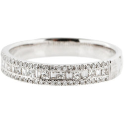 Diamond Triangle Wedding & Anniversary Ring Diamond Triangle Wedding & Anniversary Ring