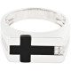 Mens Cross Ring