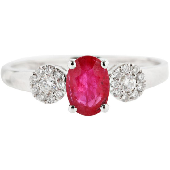 Perfection Ruby diamond Ring