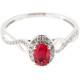 Infinite Ruby Diamond Ring