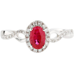 Infinite Ruby Diamond Ring Infinite Ruby Diamond Ring
