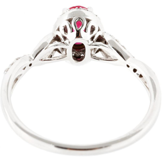 Infinite Ruby Diamond Ring