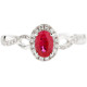 Infinite Ruby Diamond Ring