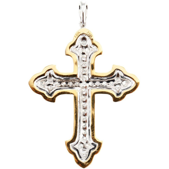 MEDALLION CROSS PENDANT