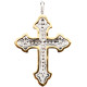 MEDALLION CROSS PENDANT