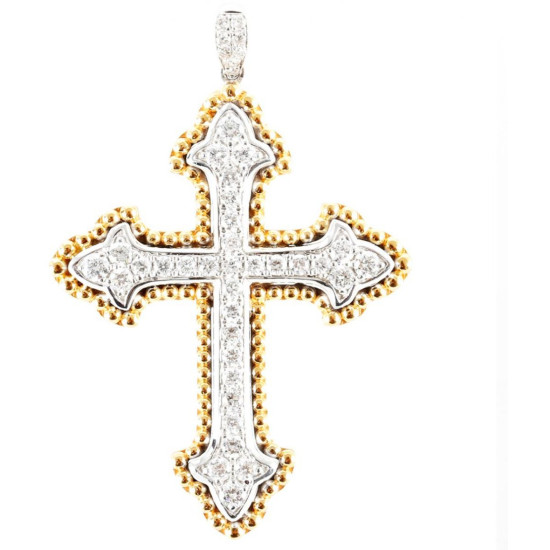 MEDALLION CROSS PENDANT