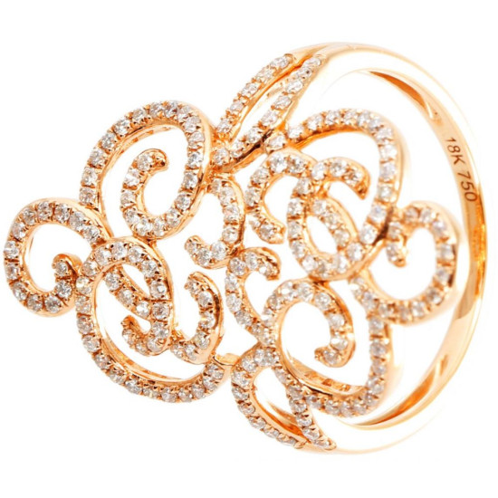 Swedish Vector-In rose Ring Swedish Vector-In rose Ring