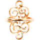 Swedish Vector-In rose Ring Swedish Vector-In rose Ring