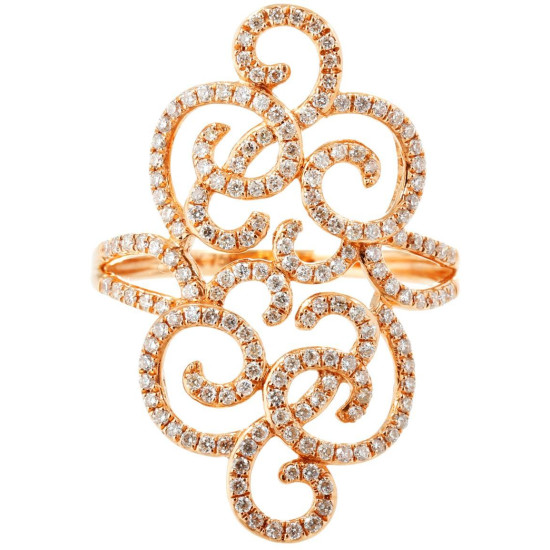 Swedish Vector-In rose Ring Swedish Vector-In rose Ring