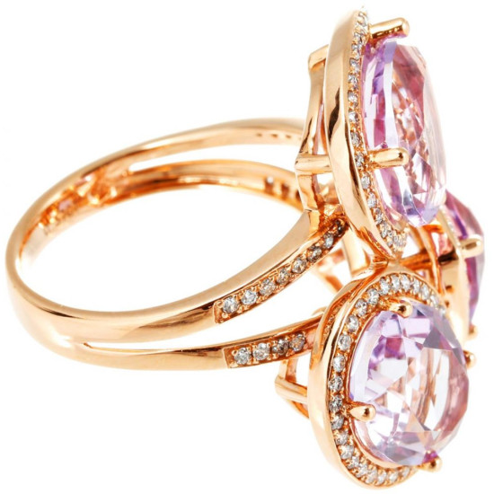  Victoria Townsend Pink Amethyst Ring - B13713