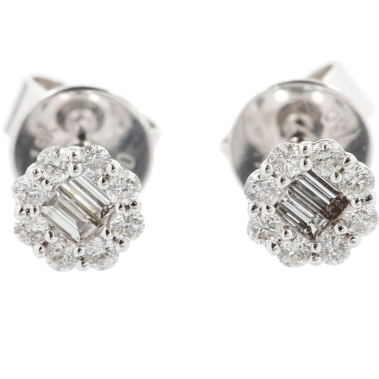 Bright Diamond studs Earring