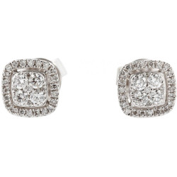 GORGEOUS CUSHION SHAPE STUDS GORGEOUS CUSHION SHAPE STUDS