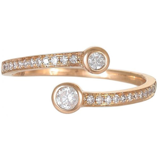 Rose Gold Diamond Ring