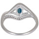 Blue Senorita Diamond Ring