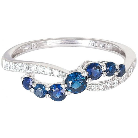 Blue Lagoon diamond ring