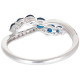 Blue Lagoon diamond ring