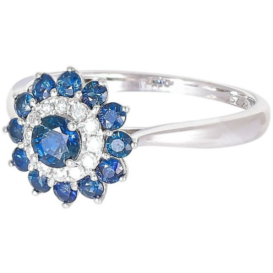 Hallo Sapphire ring